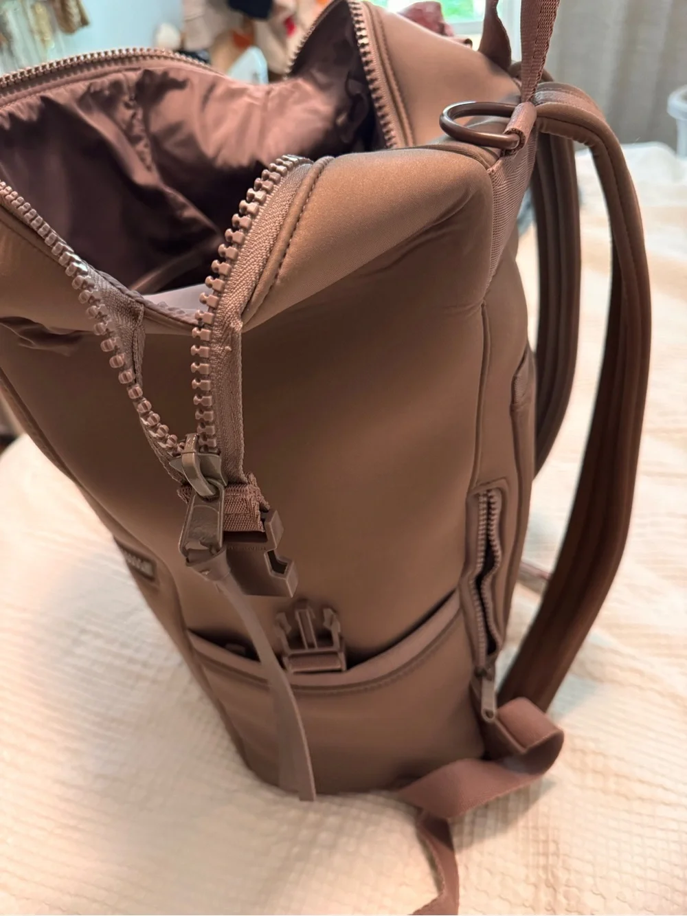 Dagne Dover Large Indi Diaper bag in Dune
